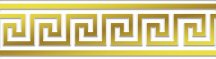 Eurotile Marbelia Бордюр Версаче 7.5x29.5
