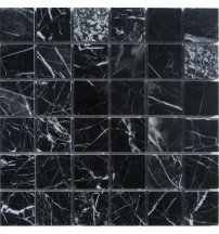 FK Marble Classic Mosaic M081-48-8P Nero Marquina 30.5x30.5