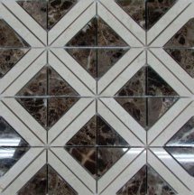 FK Marble Romb Romb Cream 30x30