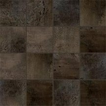 Floor Gres Flowtech Aged Bronze Naturale 6 mm 7.5x7.5 Mosaico 30x30