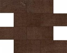 Floor Gres Flowtech Russet Naturale 6 mm 7.5x15 Muretto 30x30