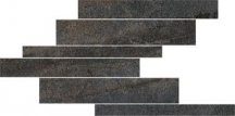 Floor Gres Walks 1.0 Black Modulo Listello Sfalstato Soft 21x40