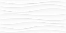Global Tile Princess Белый Волна 40x80