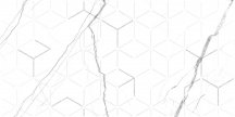 Global Tile Siluet Белый Декор 25x50
