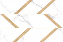 Global Tile Vega Белый Орнамент 27x40