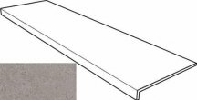 Gres De Aragon Cronos Ступень фронтальная Anti-Slip Rect. Gris 31.5x120