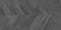 Ibero Artwood Chevron Black 60x120