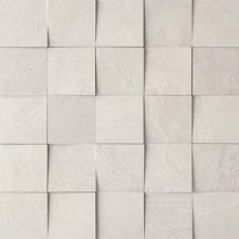 Impronta Italgraniti Spatula Bianco Mosaico Mix 3D 34.5x34.5
