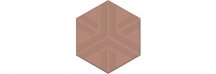 Керама Марацци Агуста Декор Розовый Матовый 6x5.2