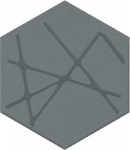 Керама Марацци Агуста Декор Синий Матовый 6x5.2