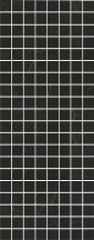 Керама Марацци Алькала Декор Черный Мозаичный 20x50