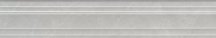 Керама Марацци Монте Тиберио Бордюр Багет Серый Глянцевый Обрезной 7.3x40