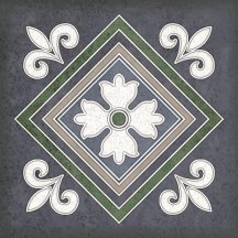 Керлайф Smalto Decor 2 Blu 15x15