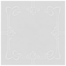 La Diva Margherita Quadrato Margherita 03 Panna L 40x40