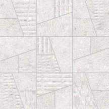 La Fabbrica Ava Agglomerate Decoro Quadrotto Pearl Nat Lapp 30x30