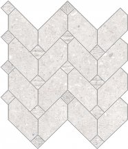 La Fabbrica Ava Agglomerate Mosaico Freccia Pearl Nat Lapp 30x35