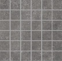 La Fabbrica Ava Blue Evolution Mosaico Anthracite Rett 30x30