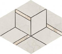 La Fabbrica Ava Bolgheri Stone Rombo White Nat 22x37