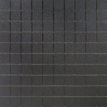La Fabbrica Ava Fusion Mosaico 3X3 Titanium Liscio Lap Rett Su Rete 32.6x32.6