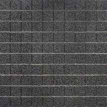 La Fabbrica Ava Fusion Mosaico 3X3 Titanium Strutt Lap Rett Su Rete 32.6x32.6