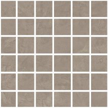 La Fabbrica Ava Resine Mosaico Tortora Rett Su Rete 30x30