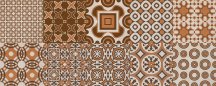 La Fabbrica Ava Space Bone Pattern Nat 20x20