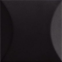 La Fabbrica Ava Up Cuscino Black Matte 10x10