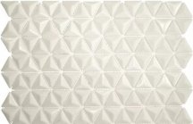 Lace Pure Colors Triangle White 29.3x28.3