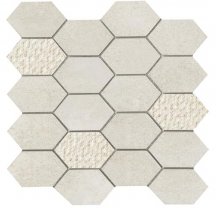 Land Portland Slim Ivory Mosaico Hexagon 29.75x29.75