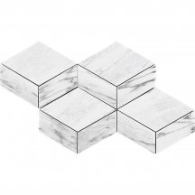 LAntic Colonial World Mosaics Amsterdam Diamond White 39.5x23