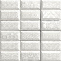 Mainzu Bumpy Luxor White 10x20