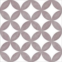 Mayolica District Circles Silver Grey 20x20