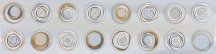 Mayolica Iris Decor Circles 20x80