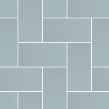 Micro Microtiles Herringbone Azure 40.2x40.2