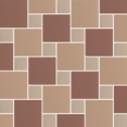 Micro Microtiles Oddfellow Mix 2.5X2.5 Terracotta Matt - 5X5 Cotto Matt - 5X5 Klinker Matt 30.1x30.1