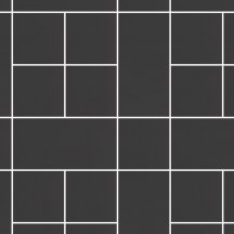 Micro Microtiles Plaid Black 30.1x30.1