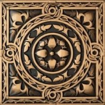 Moneli Tacos De Bronce Beni-sano Satined brass 6x6