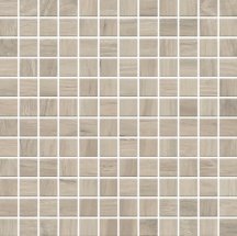 Monocibec Charm Walnut Mosaico 2.5x2.5 Su Rete 30x30