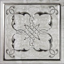 Monopole Petra Dec Armonia Brillo Bisel Silver. B 15x15