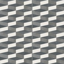 Mutina Azulej Cubo Nero 20x20