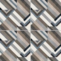 Mutina Azulej Prata Nero 20x20
