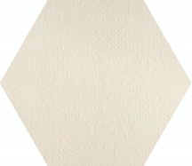 Mutina Dechirer Esagono Decor Bianco 60x60