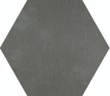 Mutina Dechirer Esagono Decor Piombo 60x60