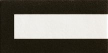 Mutina Mattonelle Margherita Frame Black 20.5x10.1