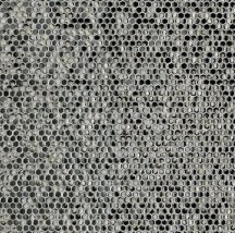 Mutina Phenomenon Mosaico Honeycomb B Argento 30x30