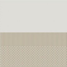 Mutina Tape Grainy Half Brown 20.5x20.5