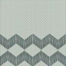 Mutina Tape Zigzag Half Green 20.5x20.5