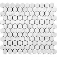 Natural Adriatica Carrara Polished Hex 28.5x29.5