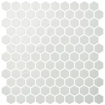 Onix Mosaico Hex Natureglass White Matte 29x30.1