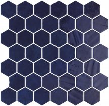 Onix Mosaico Hex Xl Zelik Blue 28.4x28.6
